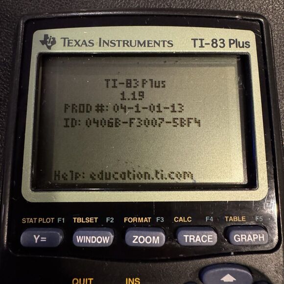 Texas Instruments TI-83 Plus Graphing Calculator Black with Cover Tested Works - Picture 7 of 7